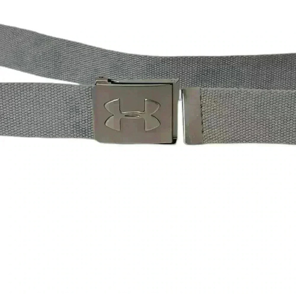 Under Armour Men’s Webbed Belt. Pre Owned Excellent Condition. Gray. - Picture 2 of 2